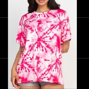 Tie-dye oversized Top